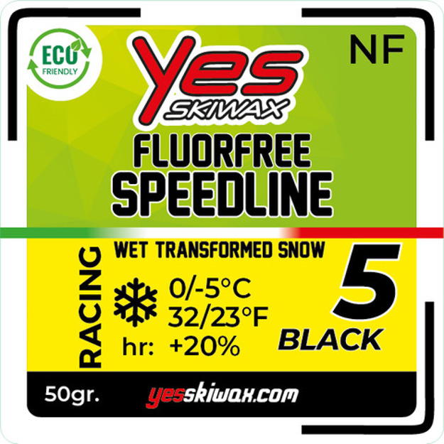 Picture of FLUOR FREE SPEED LINE  RACING 5 BLACK