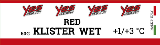 Picture of Klister red wet